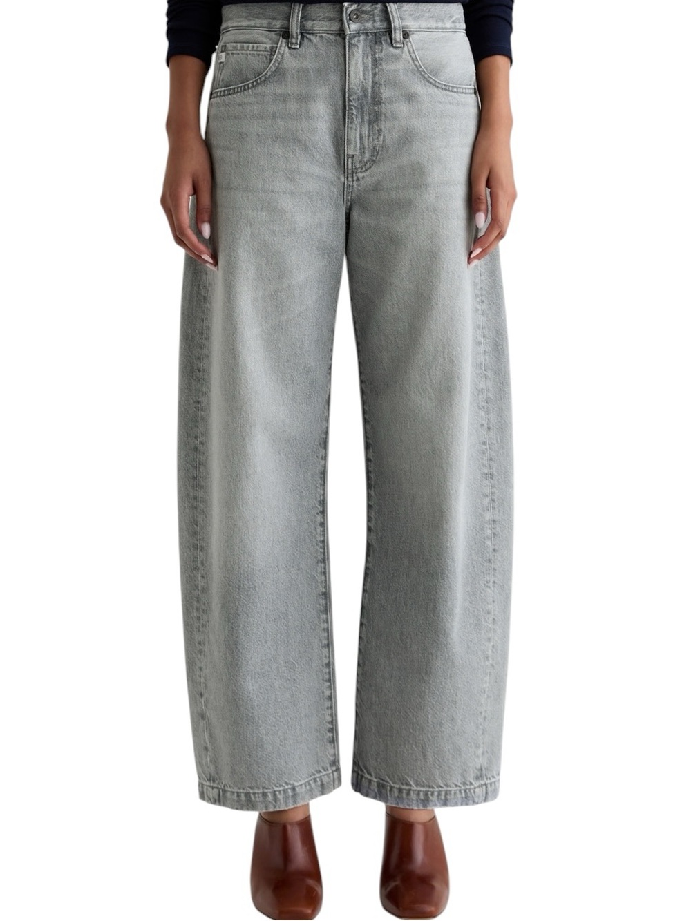 AG Hattie Jean High-Rise Barrel in Al Fresco Size 31